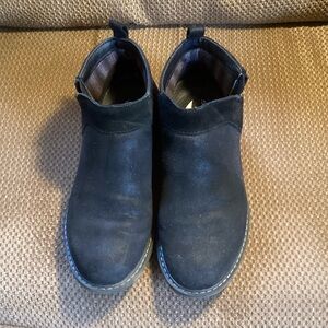 Skechers Women's Black Suede Ankle Booties